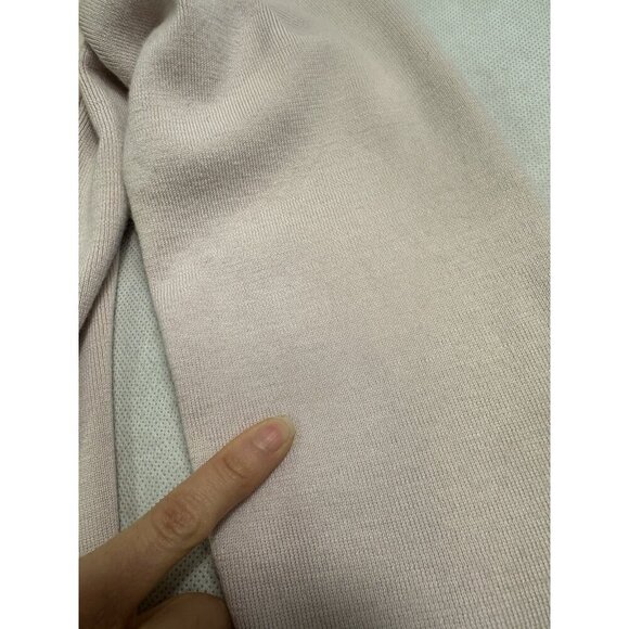 MONCLER Pink Tricot Wool Down Quilted Panel Cardigan Jacket Women’s M Read - Picture 14 of 16